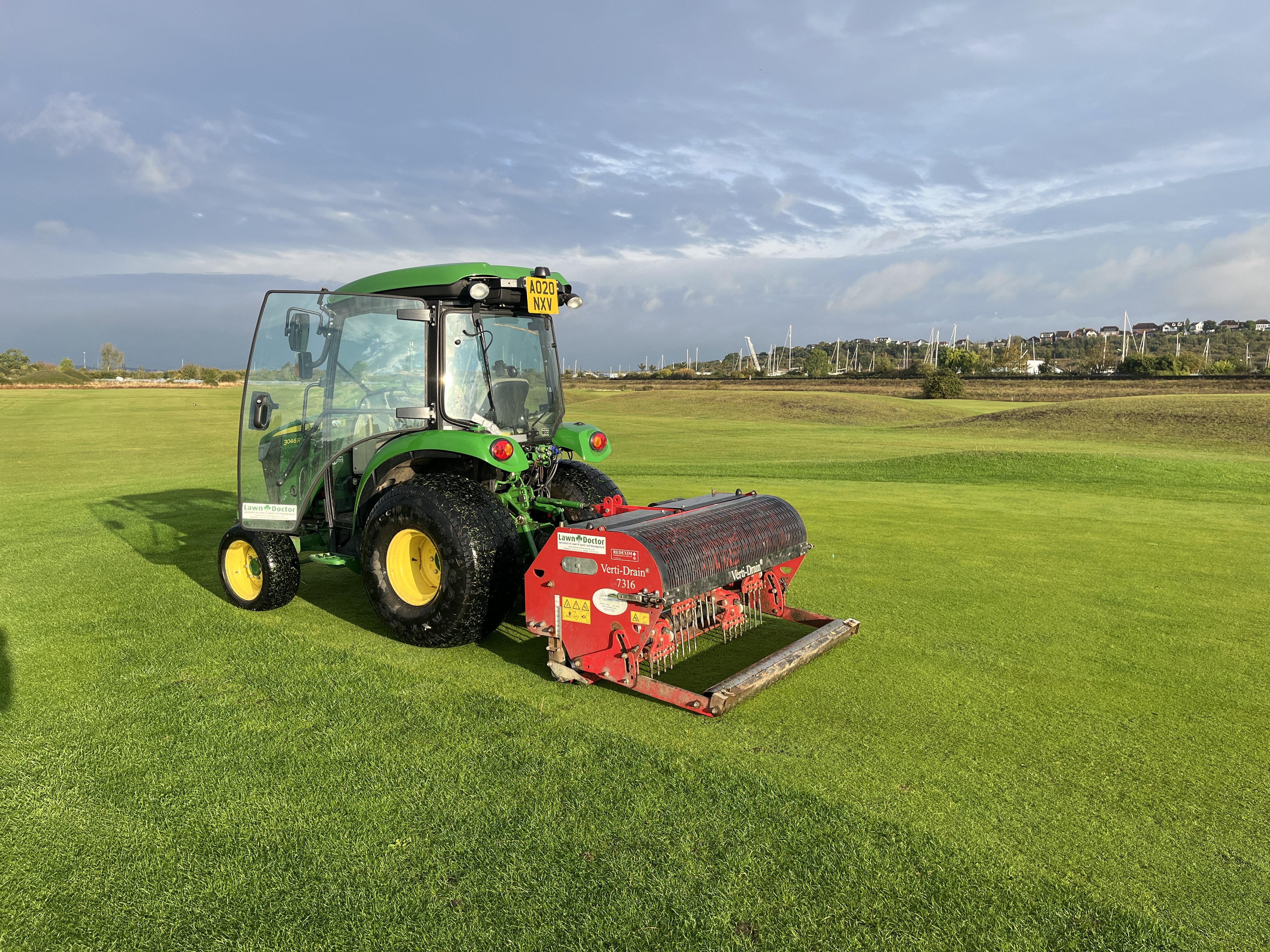 Lawn Doctor Essex Ltd — deep-tine aeration work, photo 10 of 12