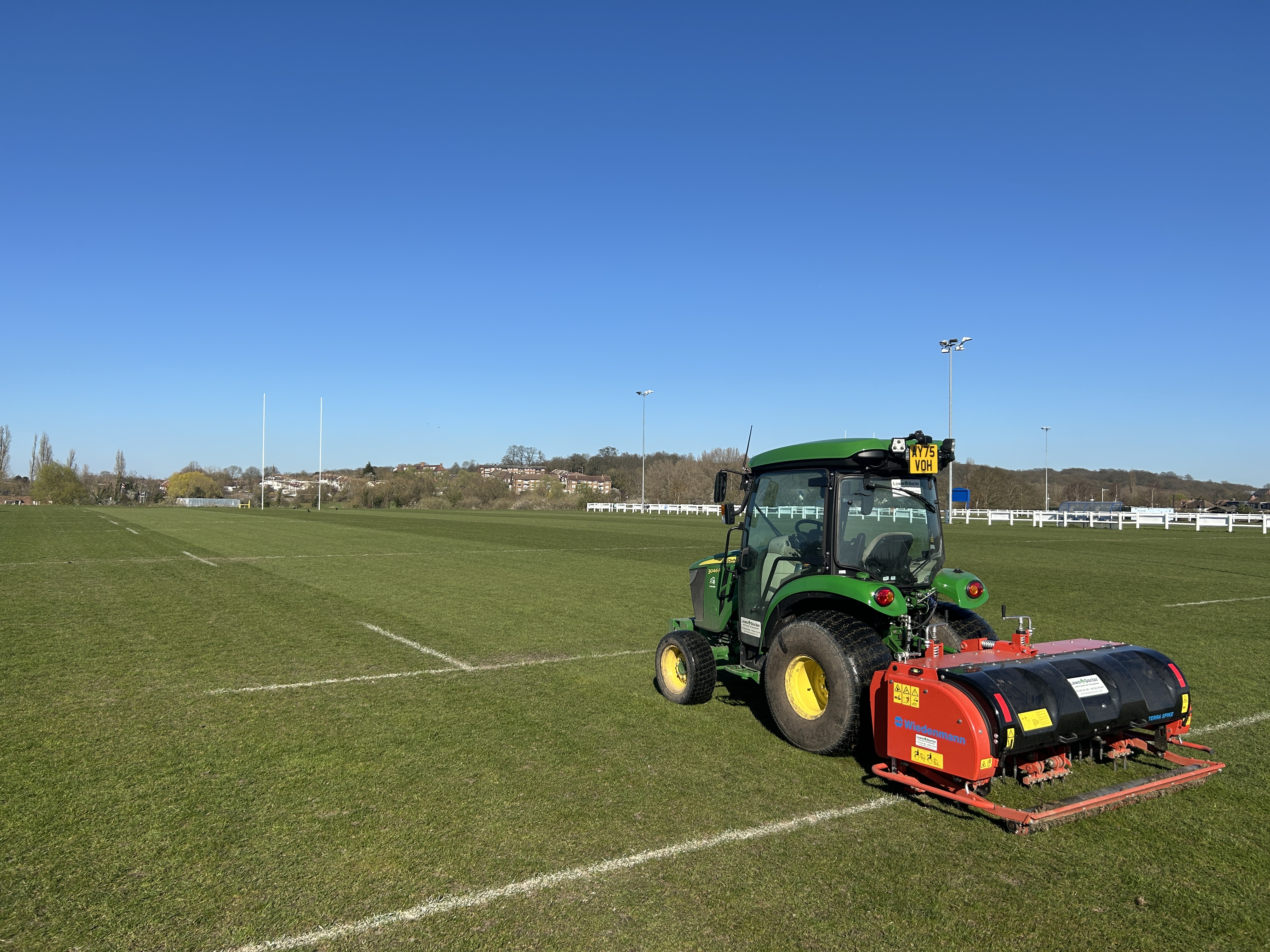 Deep tine aeration
