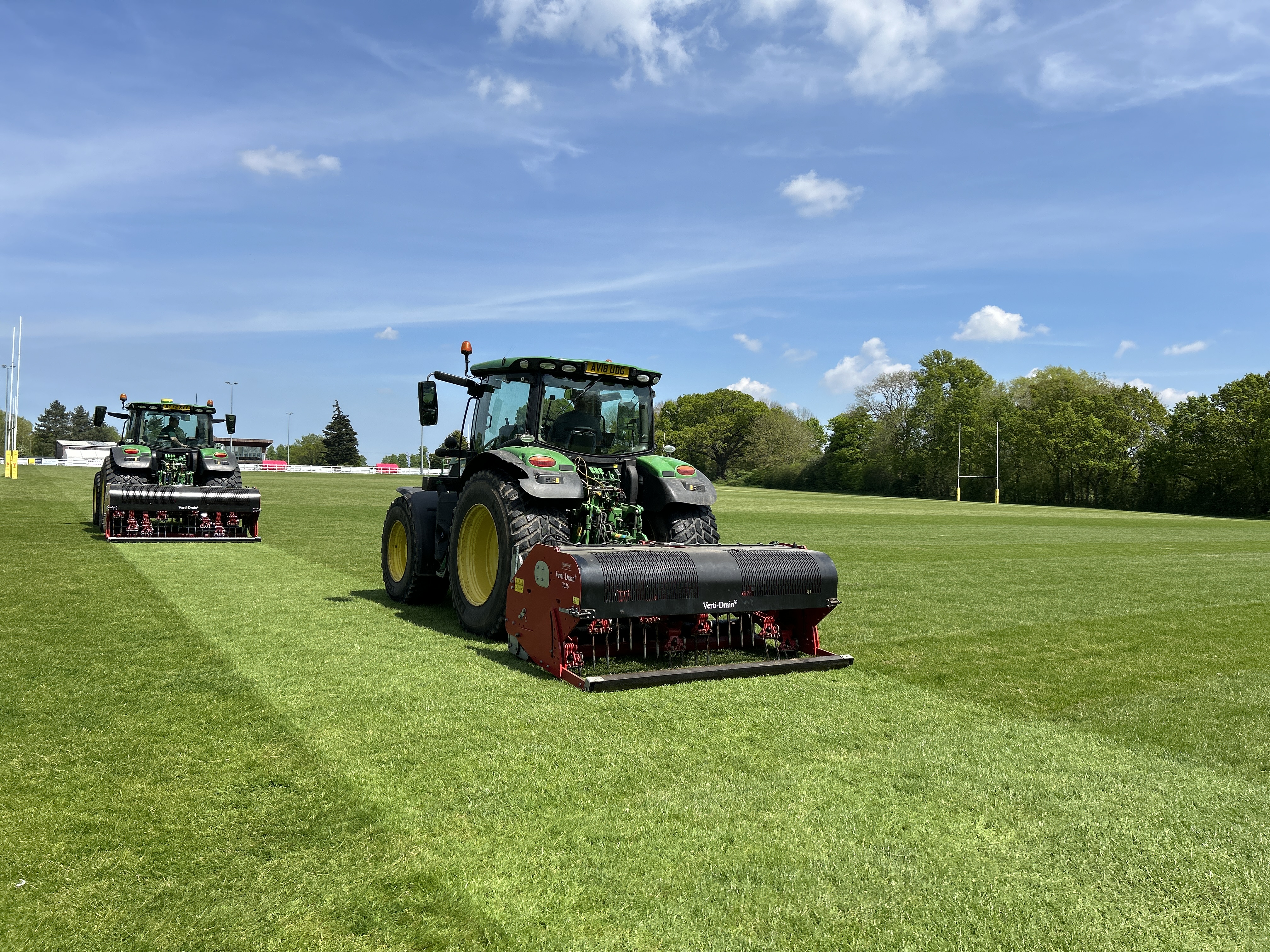 Aerating (Verti-draining)
